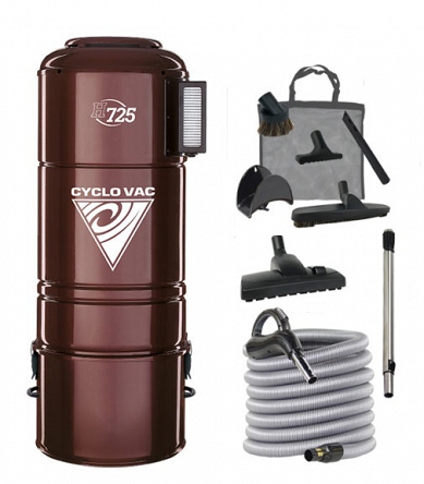 Cyclo Vac H725 + Zestaw Magnum z wężem 9m on/off